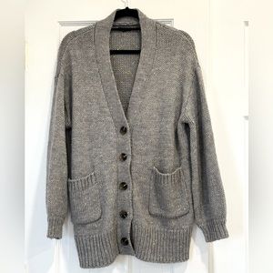 Grey cardigan by Who What Wear